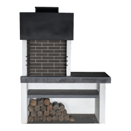 Minimal barbecue & work-bench – Metallic cone