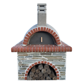 Pizzaoven Sxistolithos Red Firebrick Small