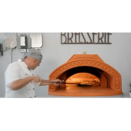 Pizzaoven Al Metro 140 (hout en gasgestookt)