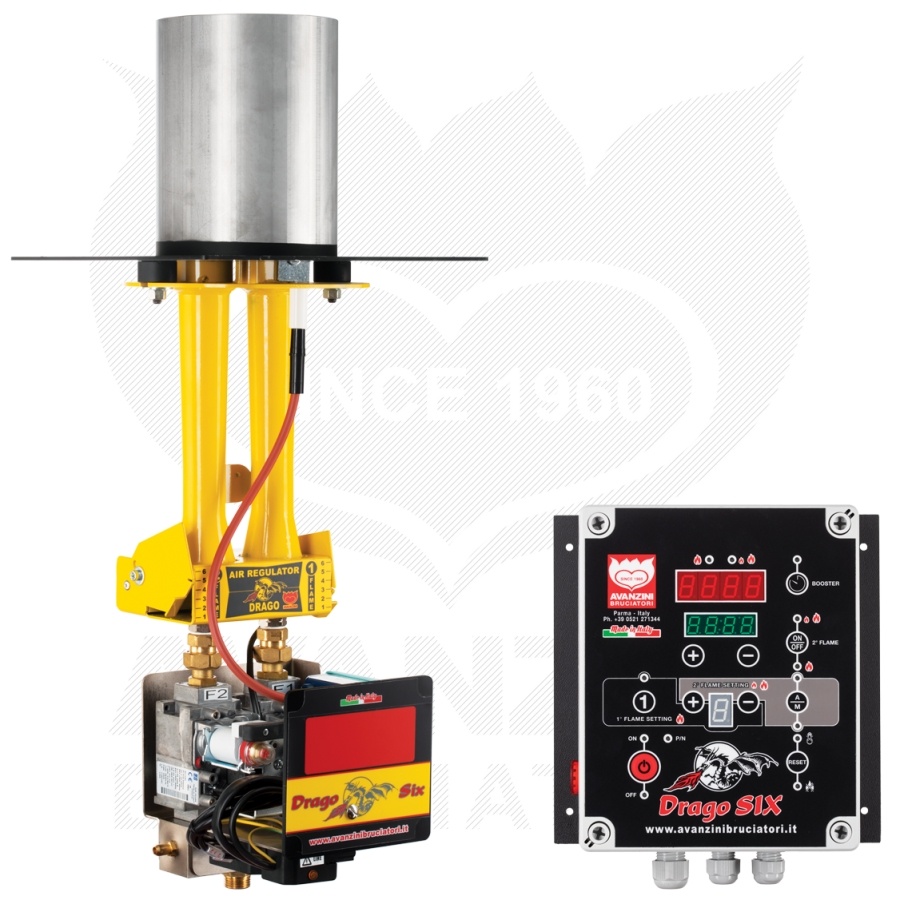 Drago Six Gasbrander (Professioneel) Drago Six Gasbrander (Professioneel)
