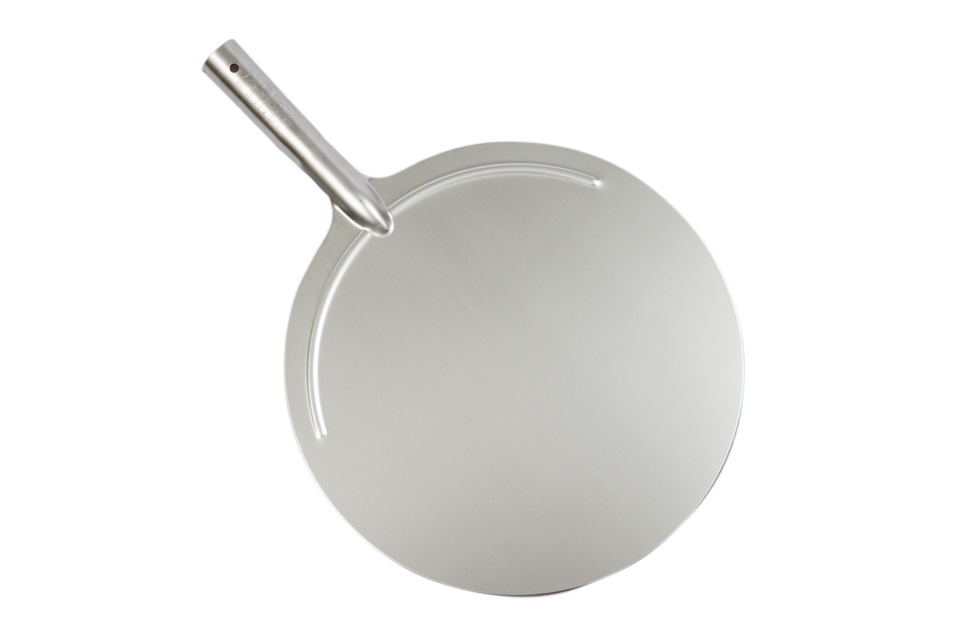 Falci pizzaschep RVS rond (Ø25cm) inclusief handvat Falci pizzaschep RVS rond (Ø25cm) inclusief handvat