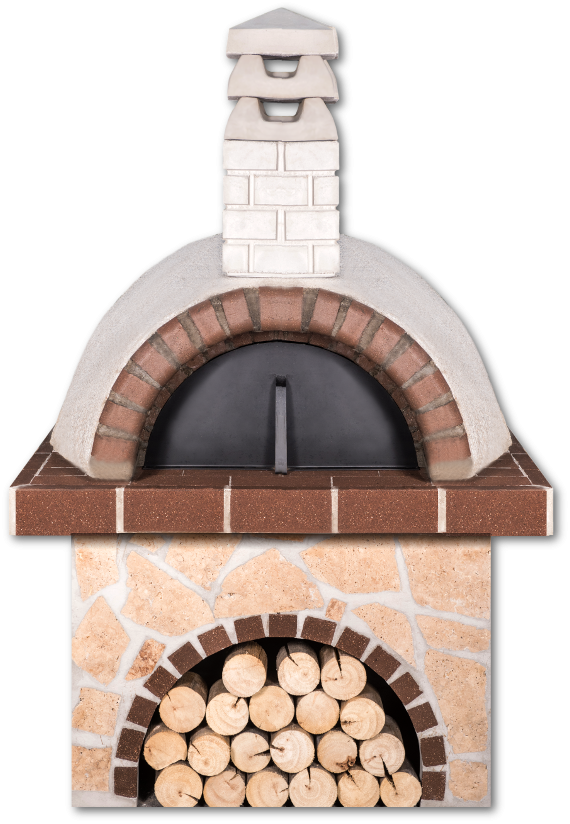 Pizzaoven Sxistolithos Brown Firebrick Professional