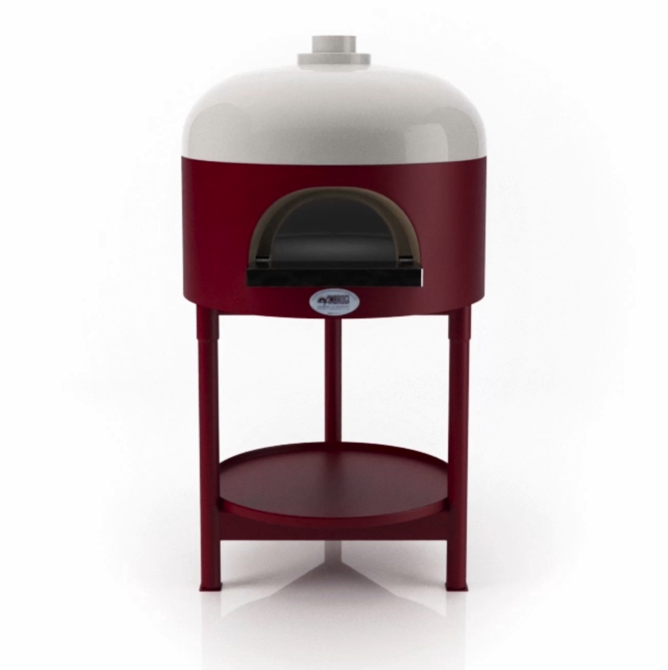 PROFESSIONELE OVEN AMBROGINO (HOUTGESTOOKT) METAL