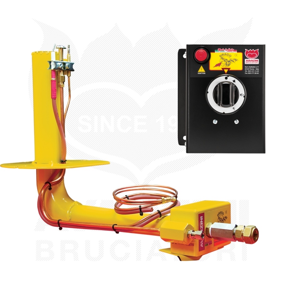 Drago P1 Gasbrander (Thuisgebruik) Vloer-D.45cm