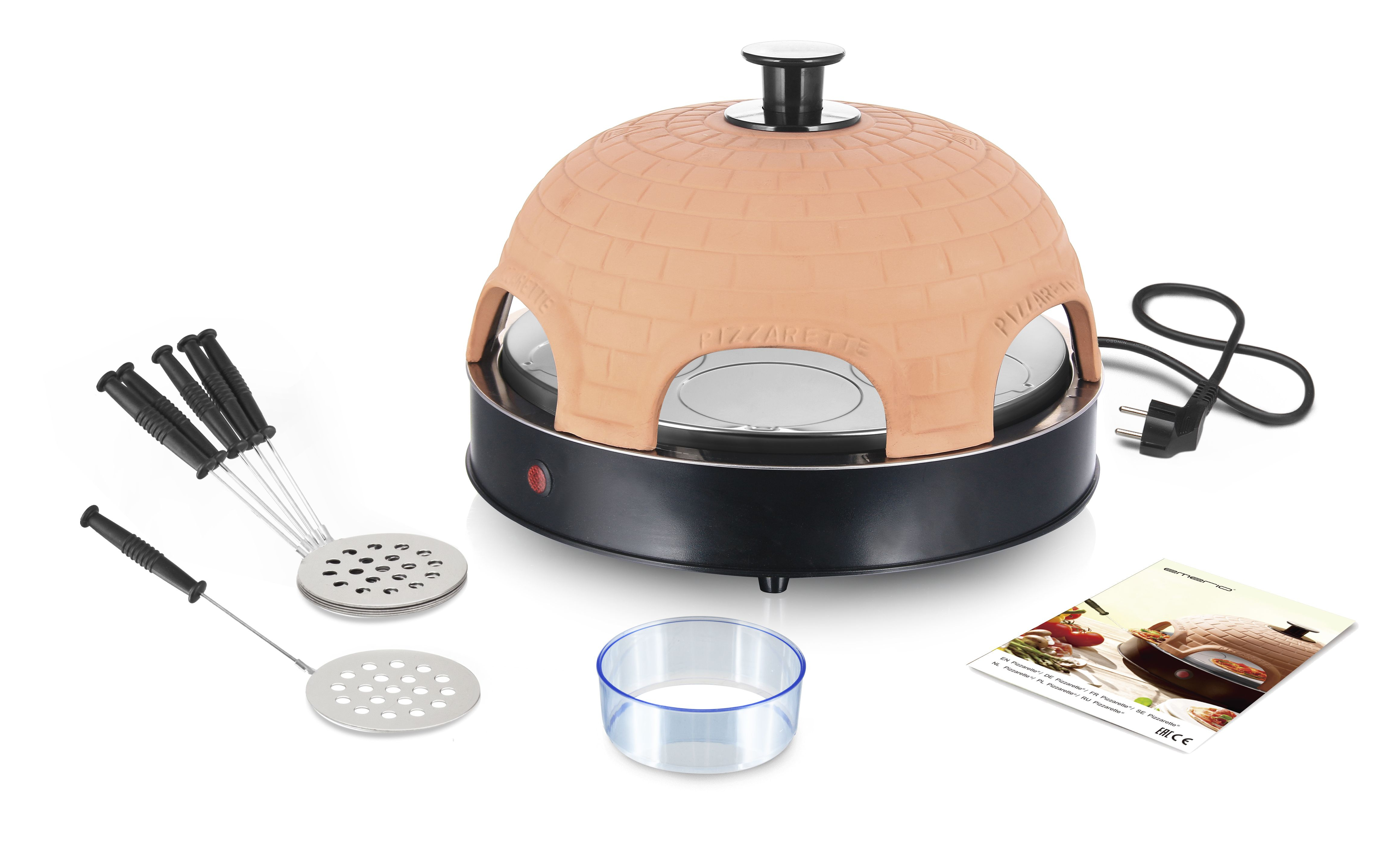 Emerio pizzaoven pizzarette 6 personen PO-115984