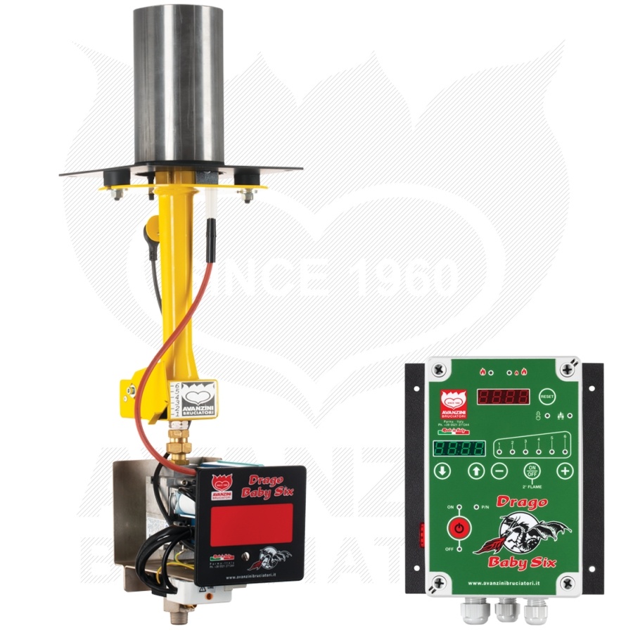 Drago D1/M Gasbrander (Professioneel) Drago D1/M Gasbrander (Professioneel)