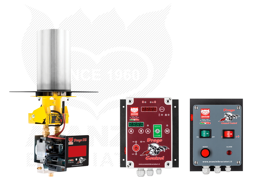 Drago D2 Gasbrander (Professioneel) Drago D2 Gasbrander (Professioneel)