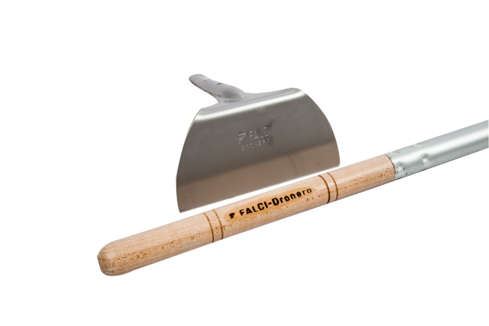 Falci asschuif RVS inclusief 150cm steel Falci asschuif RVS inclusief 150cm steel